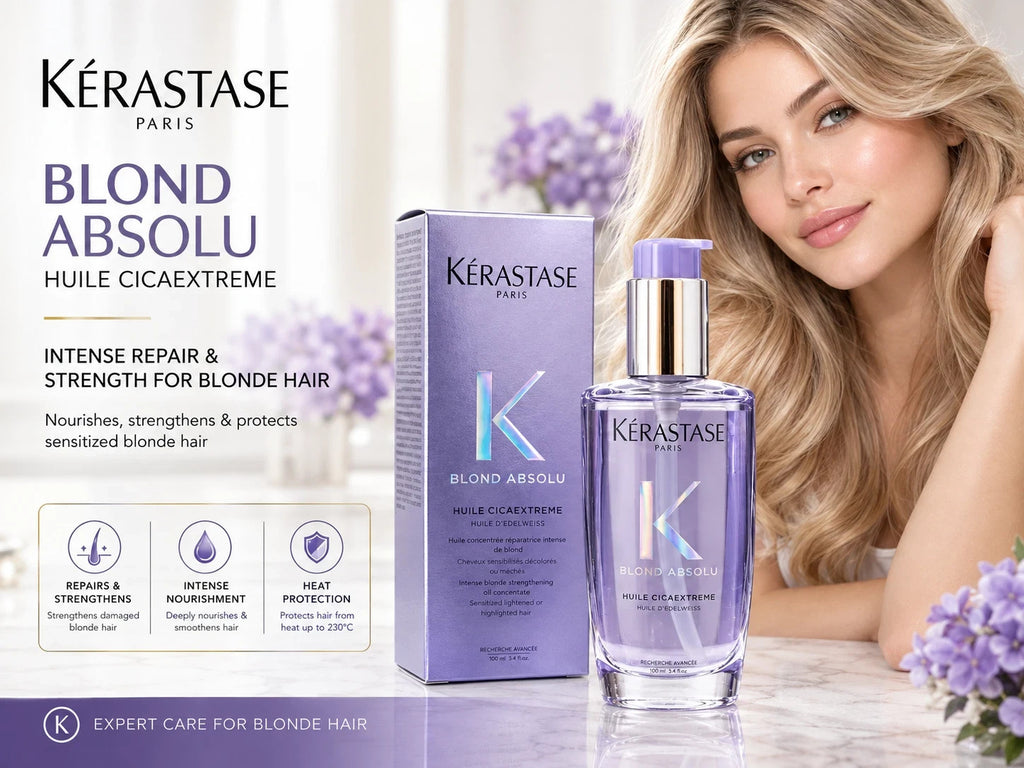 Kérastase Blond Absolu Cicaextreme Hair Oil 100ml Blonde Repair & Shine