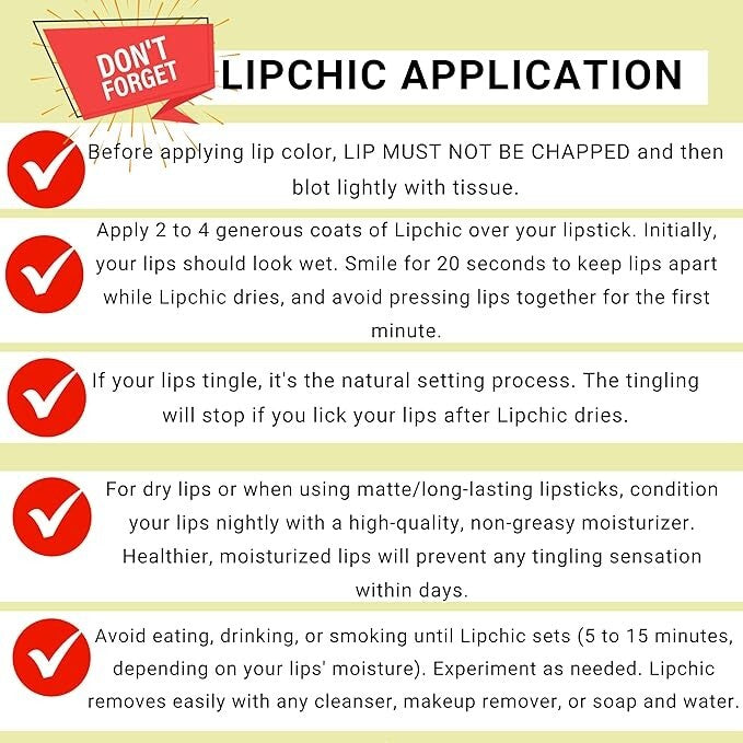 Lipstick Sealer for Long-Lasting Lip Color - Lipchic