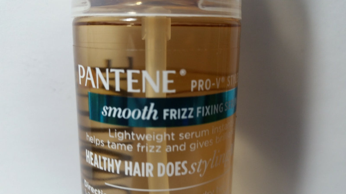 Pantene Smooth Frizz Fixing Serum - Hair Serum for Frizz Control - 3.4 fl oz