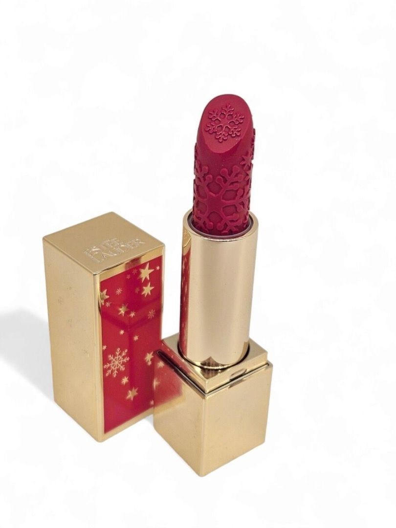 Estee Lauder Limited Edition Lipstick 540 Immortal Full Size Holiday Design