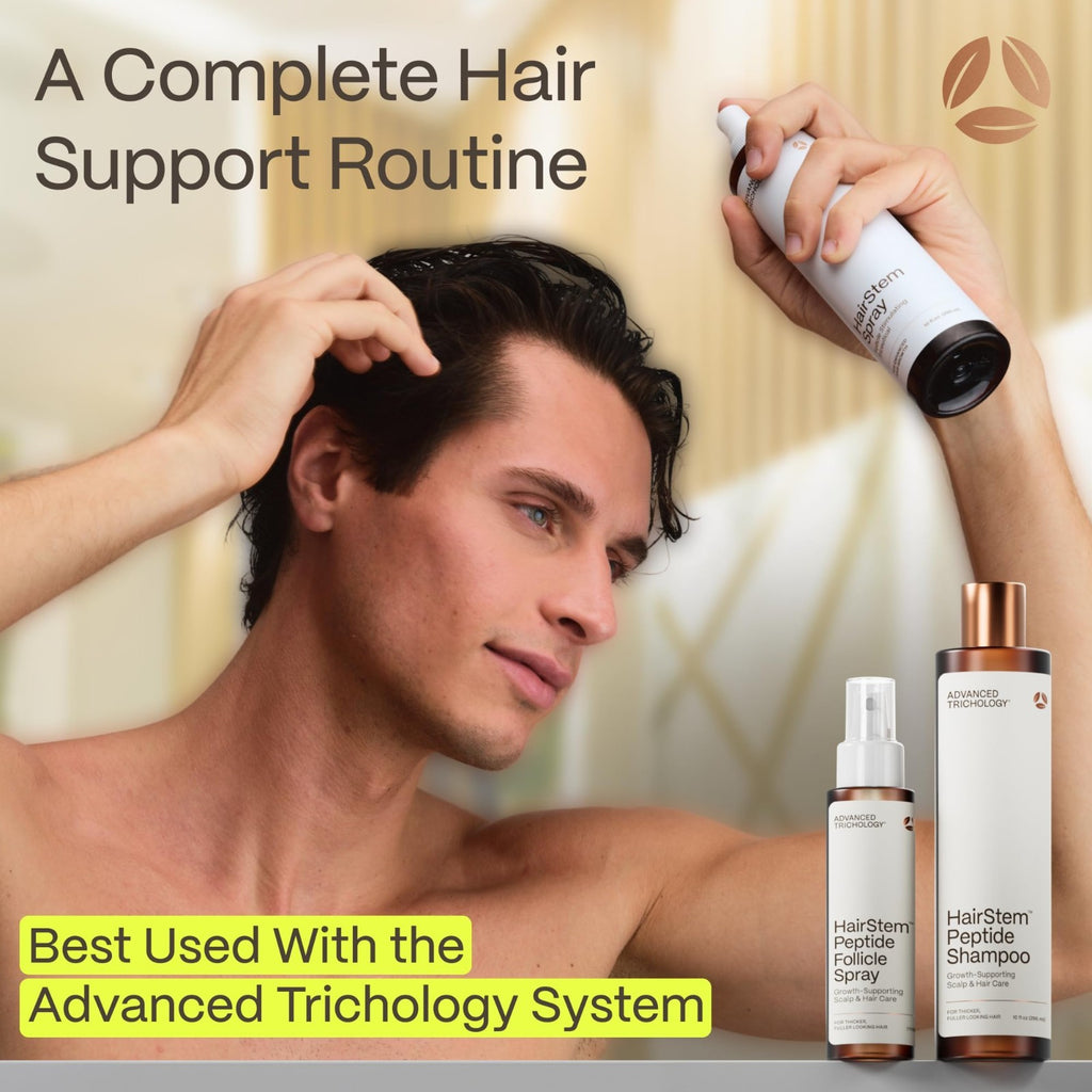 Peptide Hair Growth Shampoo with Biotin & Copper Tripeptide for Stronger Hair