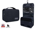 Large Waterproof Travel Toiletry Bag with Hanging Organizer for Men Women