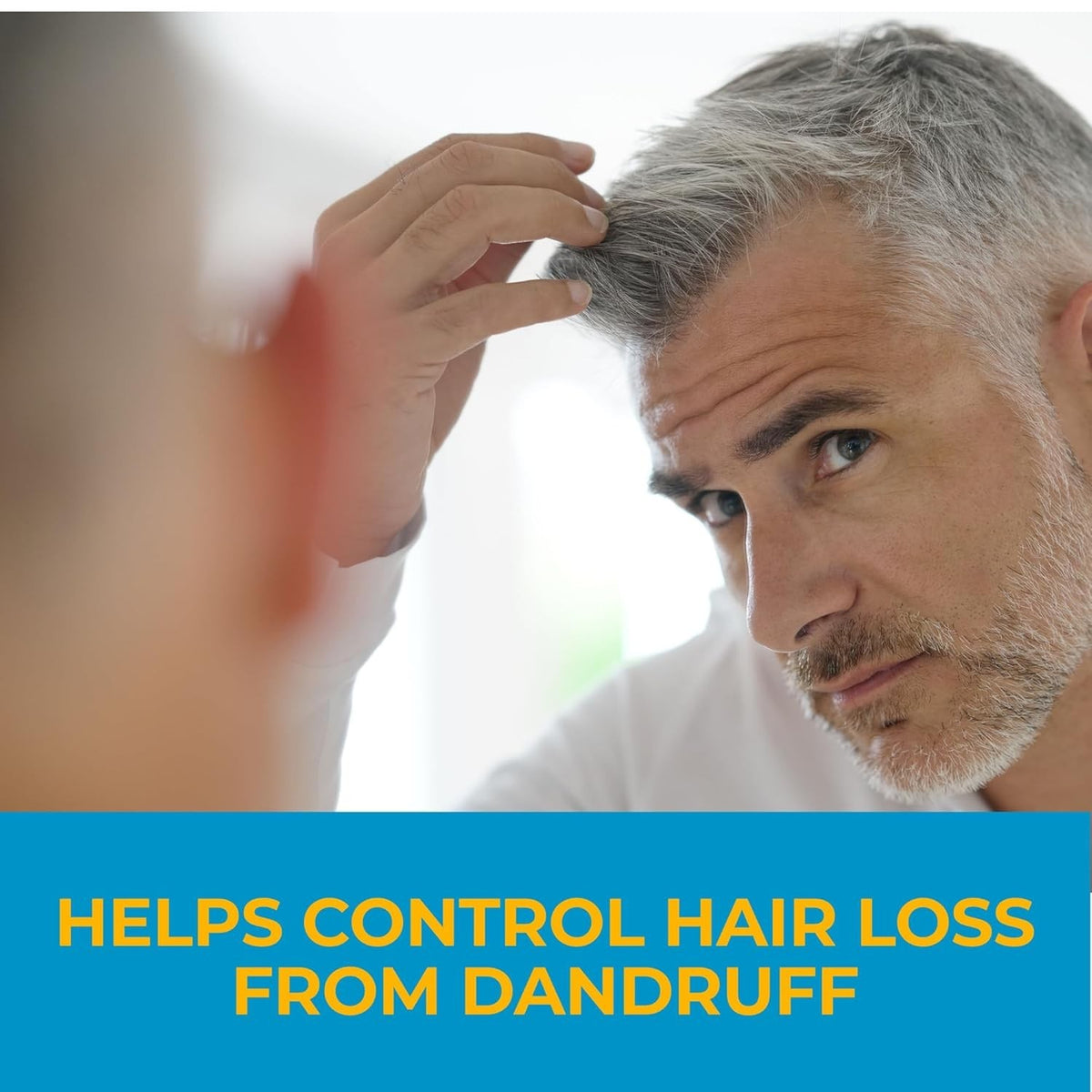 Anti-Dandruff Shampoo with Ketoconazole 1% for Scalp Relief - 7oz