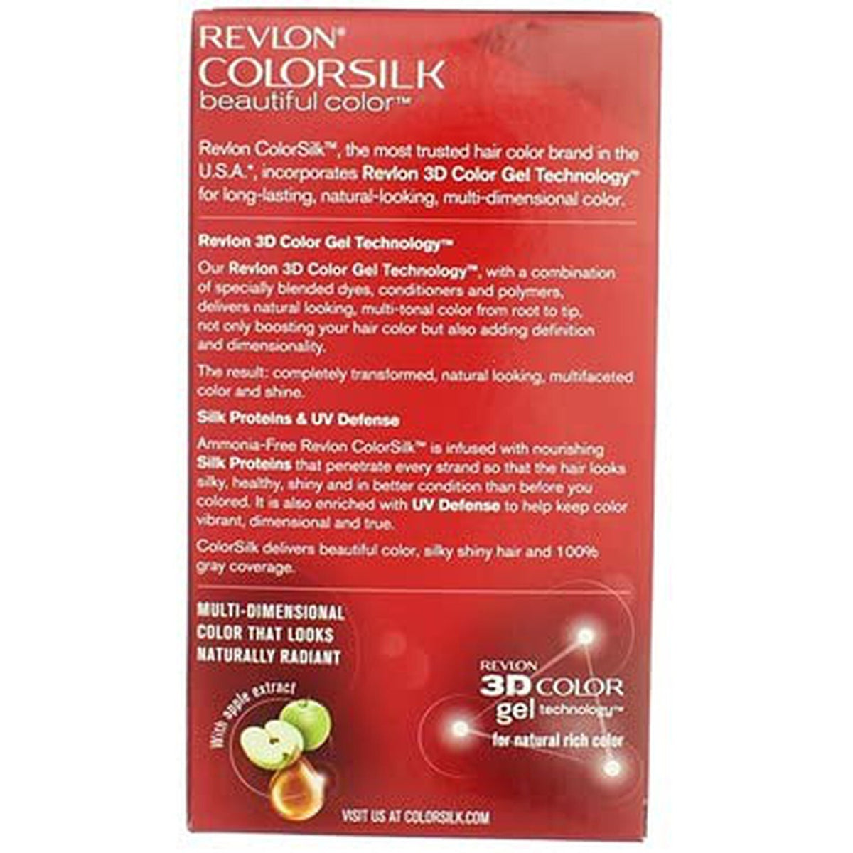Revlon ColorSilk Hair Color 70 Medium Ash Blonde Pack of 11 - Permanent Gel
