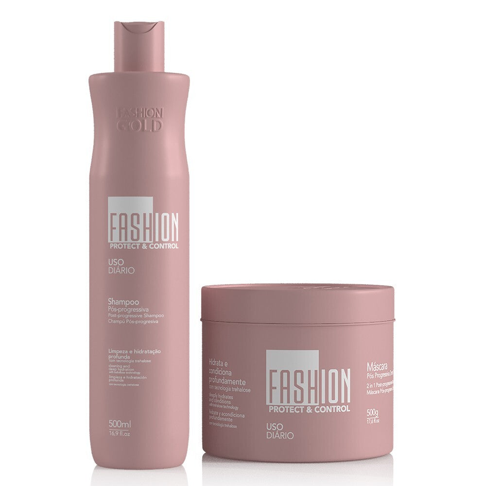 Post Progressive Hair Straightening Treatment Kit 500g - Protect & Control