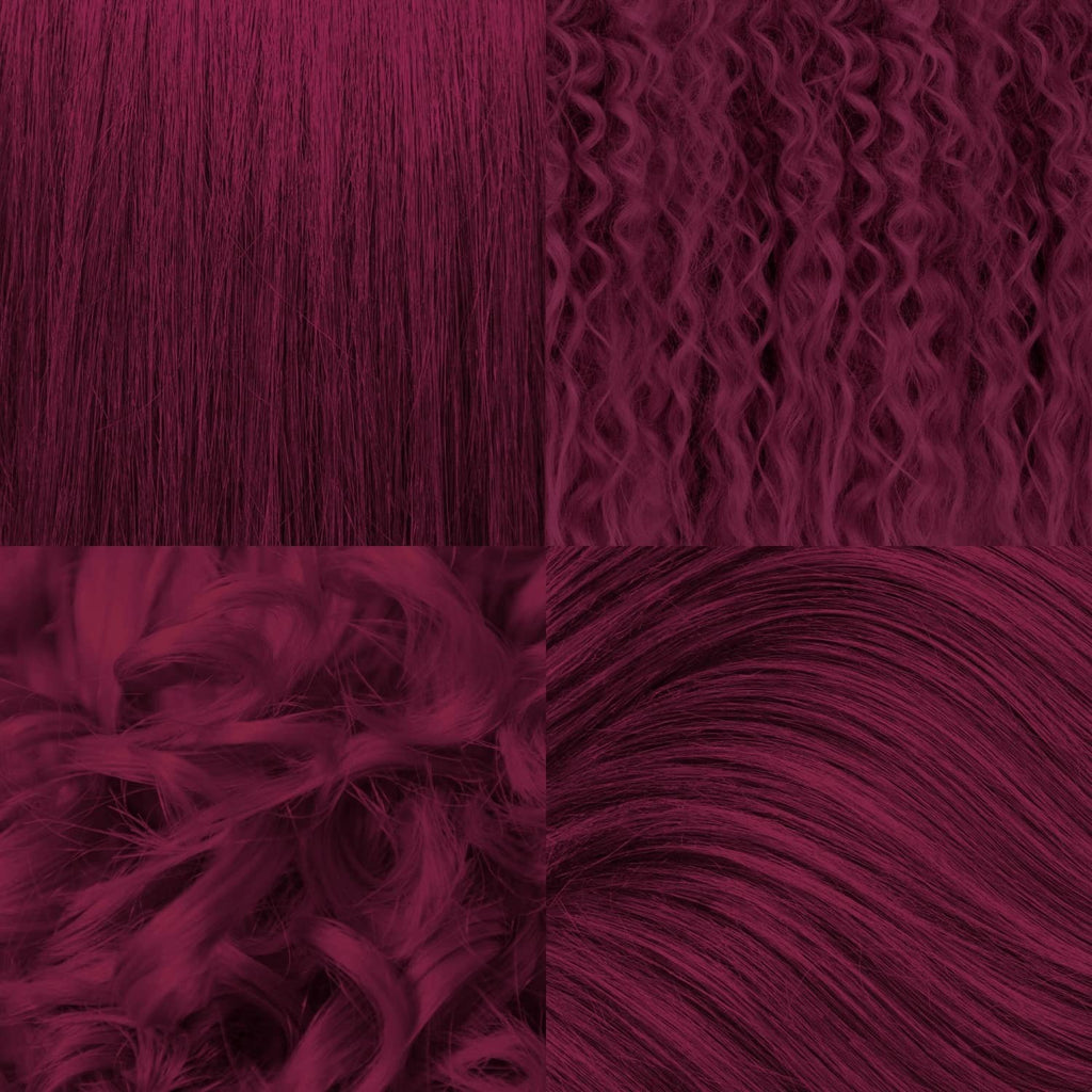 Semi Permanent Hair Color - Merlot, 8 Fl Oz Conditioning & Vibrant