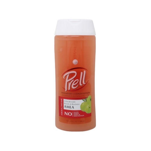 Prell AMLA Color-Safe Shampoo & Conditioner for Dull Fine Hair 13.5 fl oz