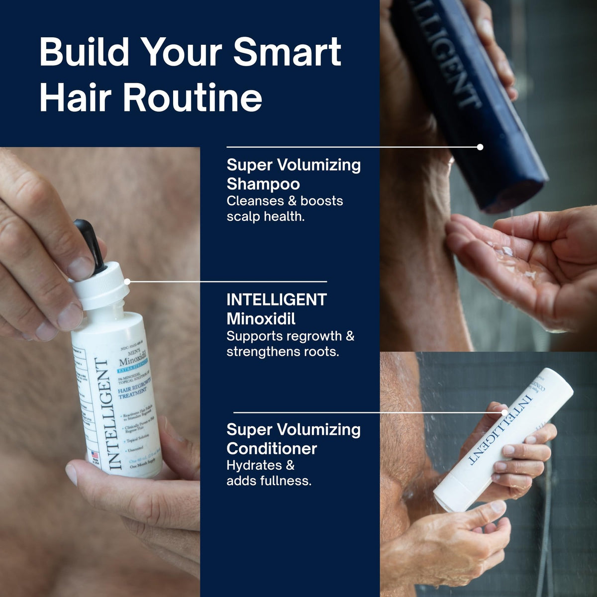Volumizing Shampoo for Thinning Hair - Strength & Lift, 10 Fl Oz