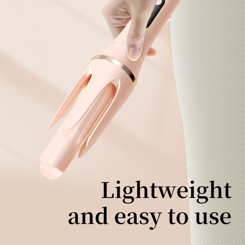Automatic Hair Curler with 4 Modes, 32mm Rotating Curling Wand - Fast, Safe Styling
