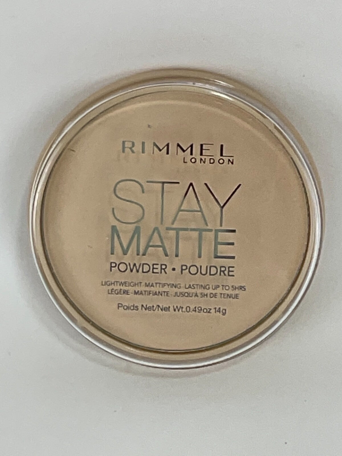 Rimmel Stay Matte Long Lasting Pressed Powder 001 Transparent 2 Pack