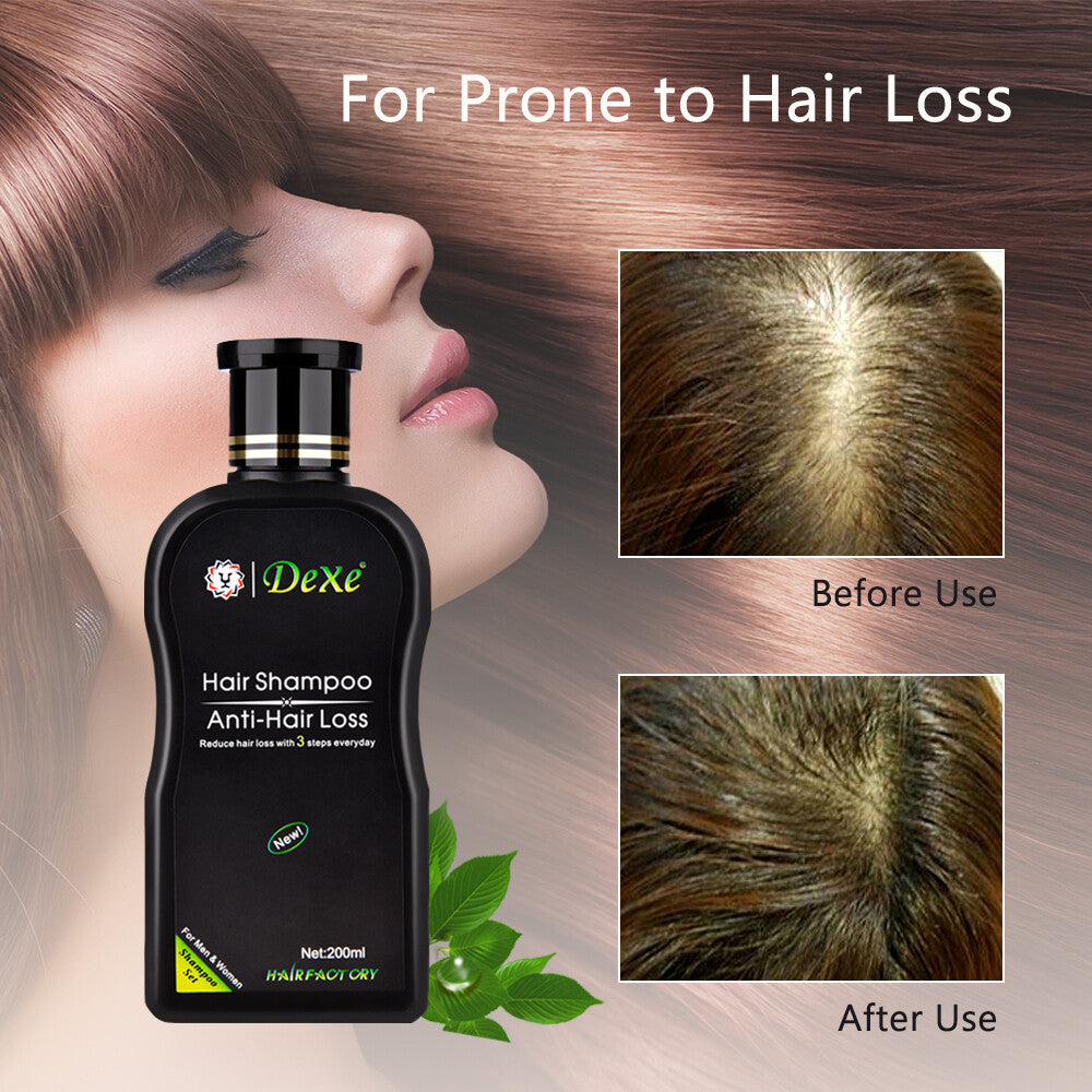 Anti-Hair Loss Shampoo with Ginger Tea Tree Oil for Hair Growth - 2 Pack