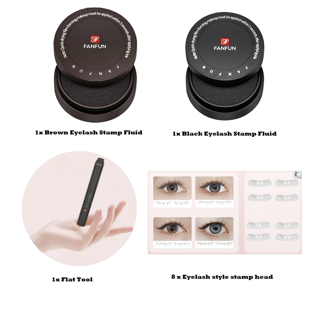 Lower Eyelash Stamp Tool for Natural Lash Enhancement - Beginner Friendly