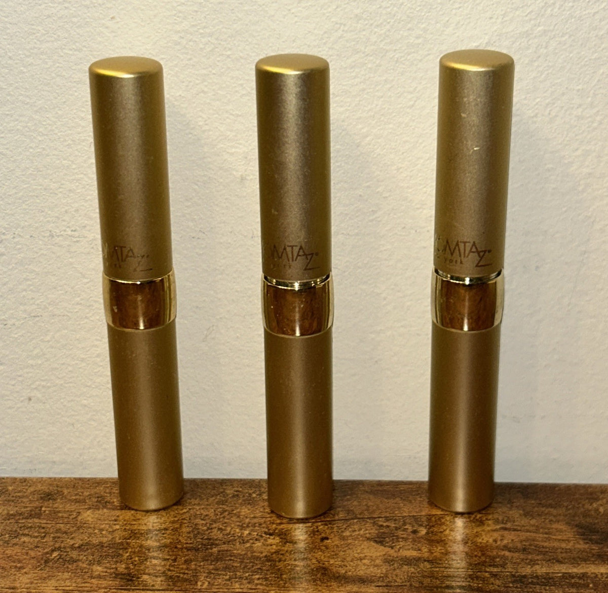 Lot of 3 OMYA New York Lipsticks - Vintage Starlet Shade Discontinued Set