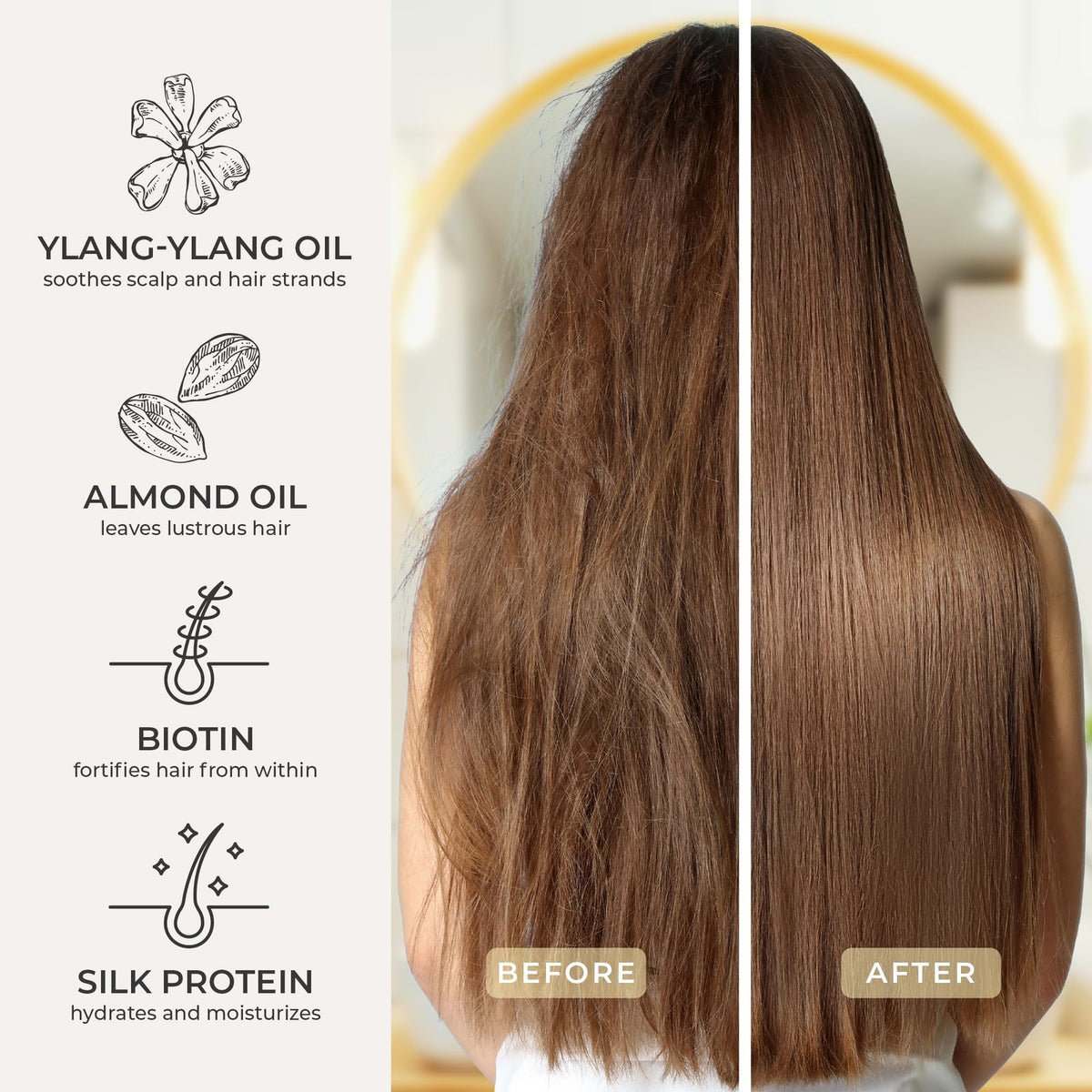 Repair and Protect Hair Conditioner for Dry Damaged Hair - 11.83oz
