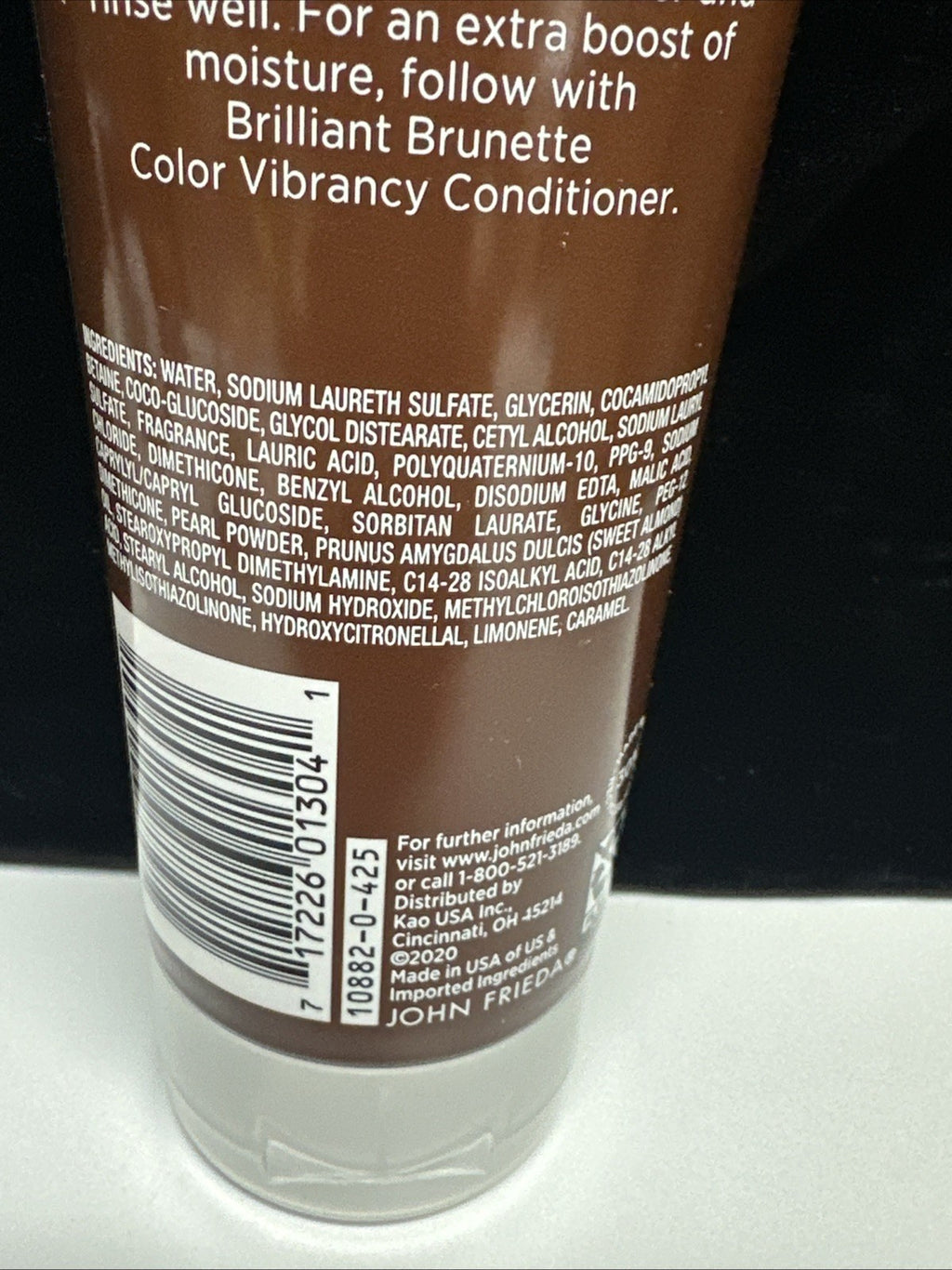 John Frieda Brilliant Brunette Color Vibrancy Shampoo - 4 Pack, 8.45 fl oz each