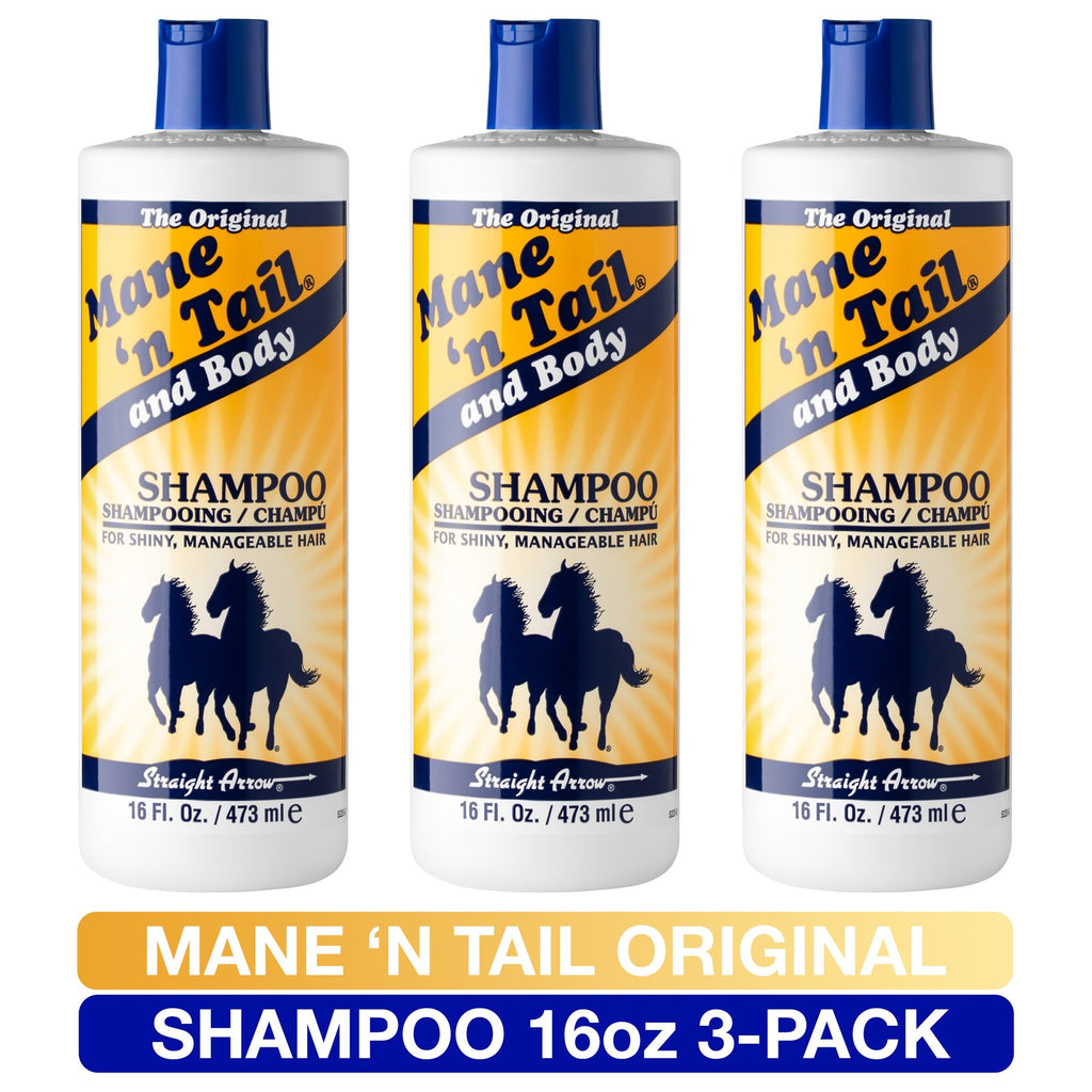 Original Hair Shampoo for Shiny Manageable Hair 16 fl oz 3-Pack
