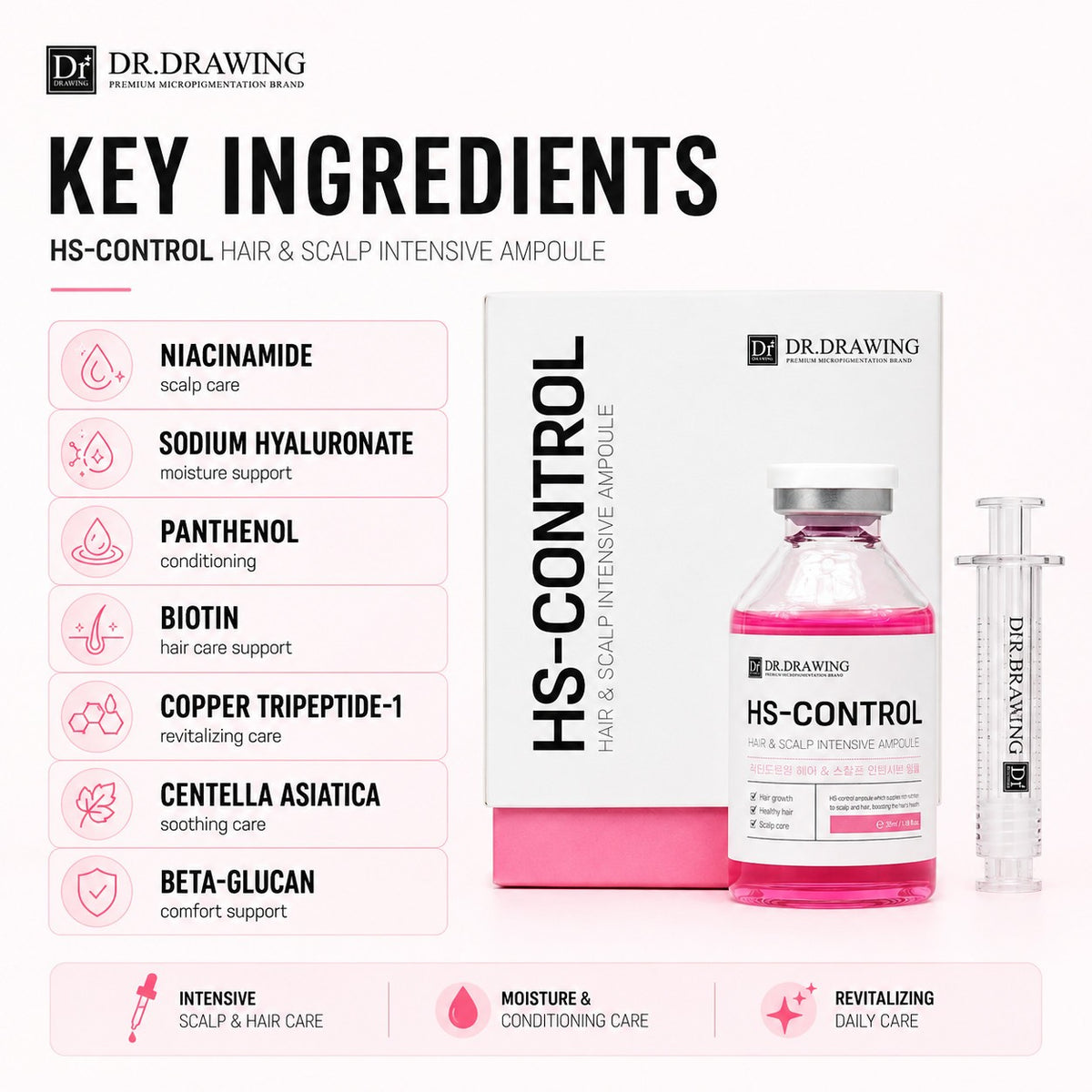 Hair Loss Prevention Serum for Scalp & Follicle Care - Korean Formula