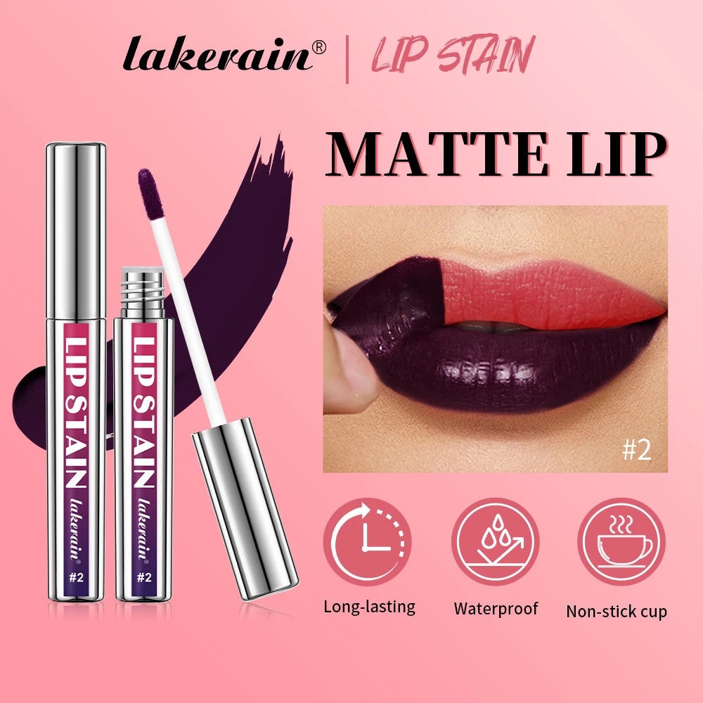 Long Lasting Waterproof Lip Stain - Transfer Proof Pink Lip Tint