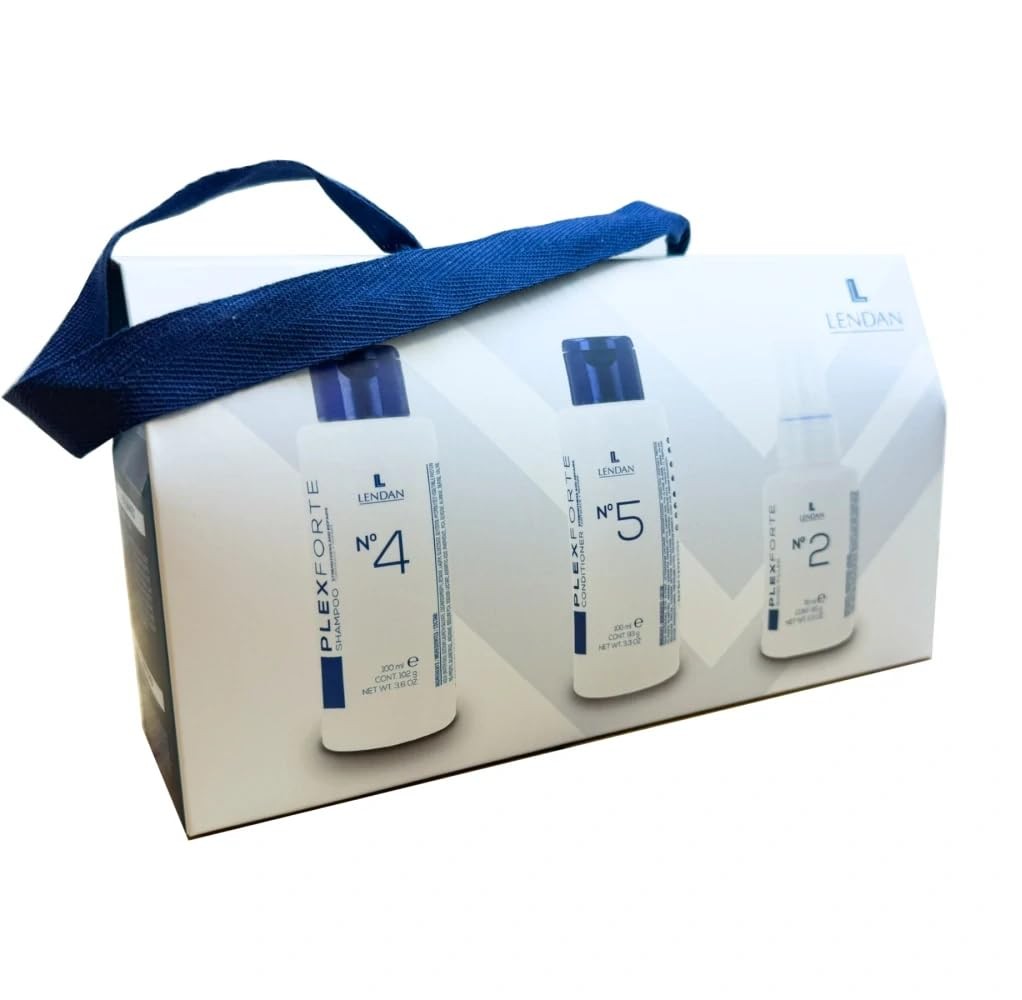 Lendan Plex Forte Hair Care Kit - Shampoo & Conditioner for Damaged Hair