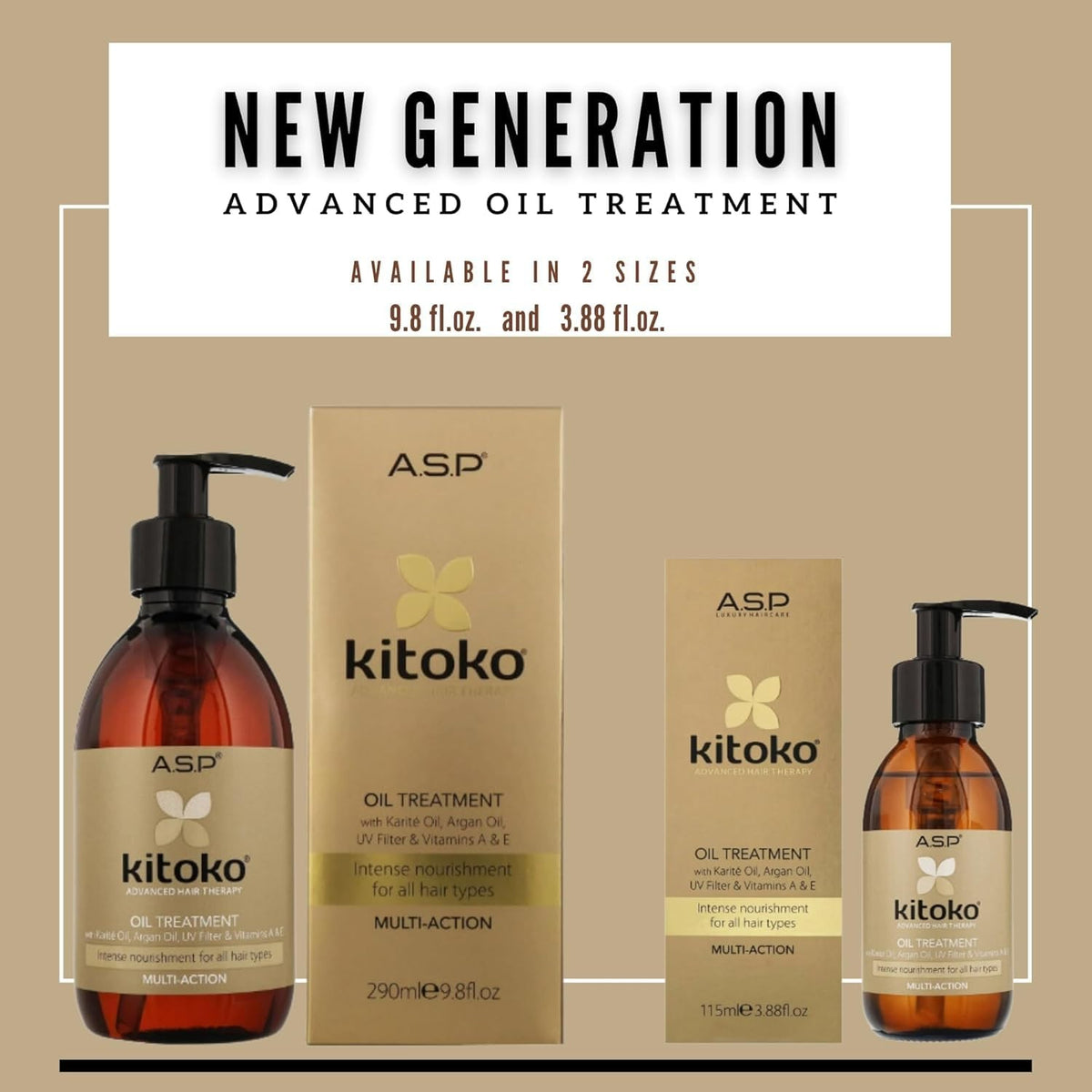 Hair Oil Treatment with Argan & Karite Oils - Nourishing Hair & Scalp, 3.88 Ounce with Pump
