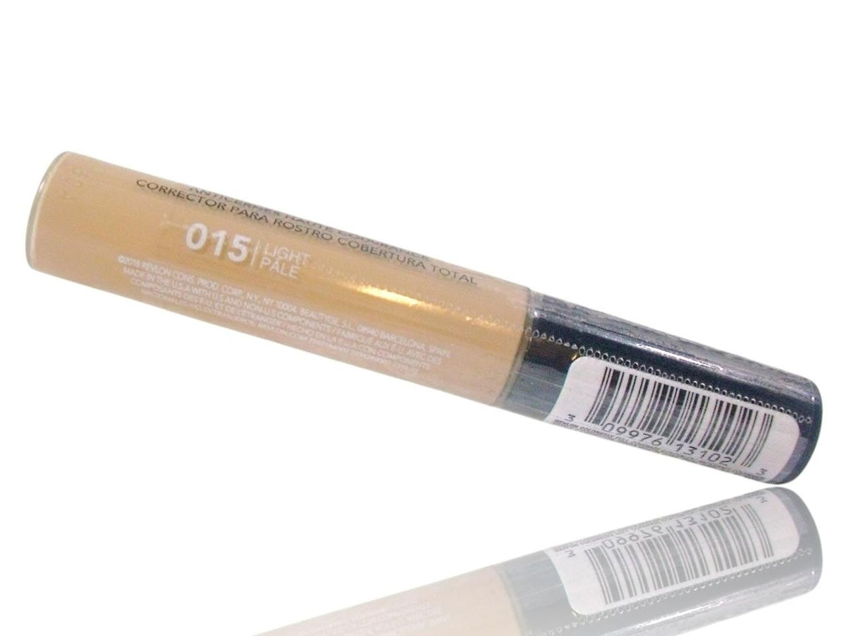 (Lot of 4) Revlon ColorStay Full Coverage Concealer #015 Light Pale 0.21 oz. - Face Makeup