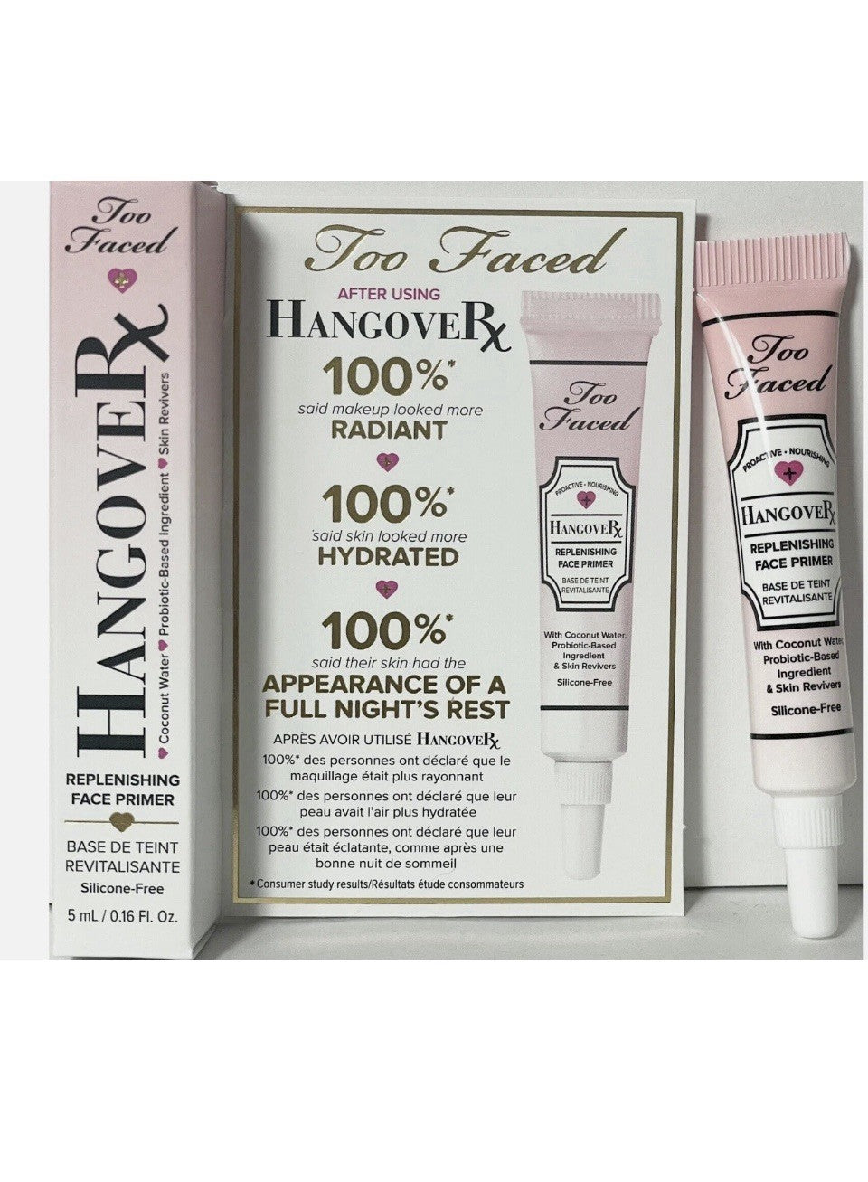 10 Pack Replenishing Face Primer for Makeup Base - Hypoallergenic & Hydrating