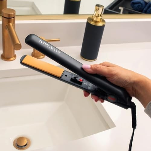 1-Inch Ceramic Hair Straightener Flat Iron - Professional Styling Tool with Fast Heat