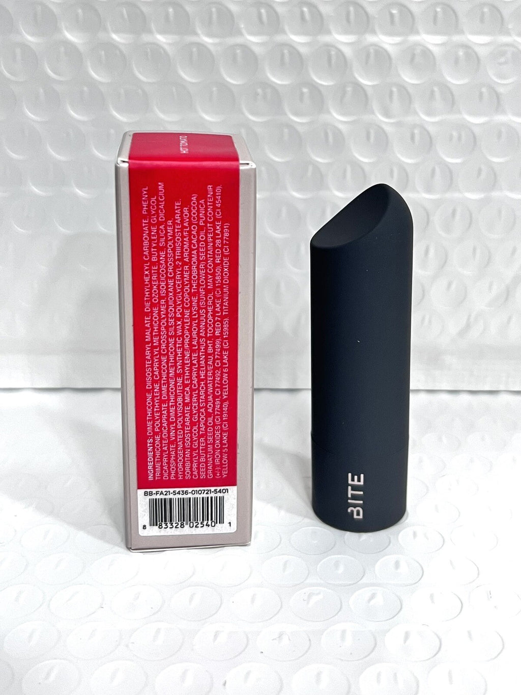 Bite Beauty Power Move Soft Matte Lipstick HOT TOMATO Full Size 0.14 oz