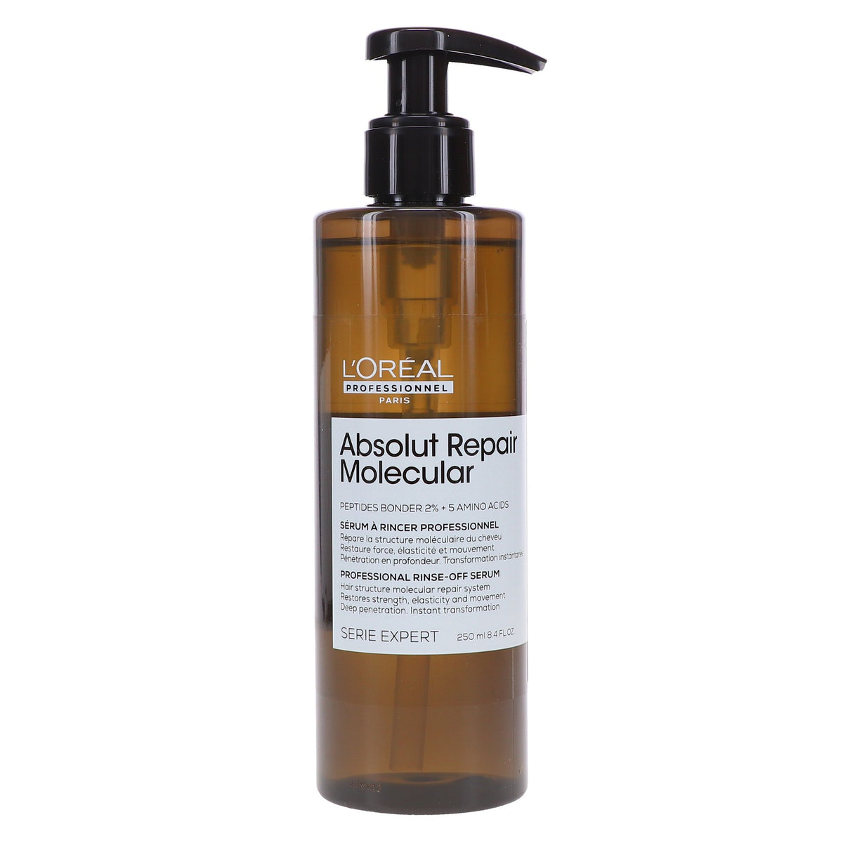 L'Oreal Professionnel Absolute Repair Molecular Hair Serum 8.45 oz - Damage Repair & Deep Nourishing