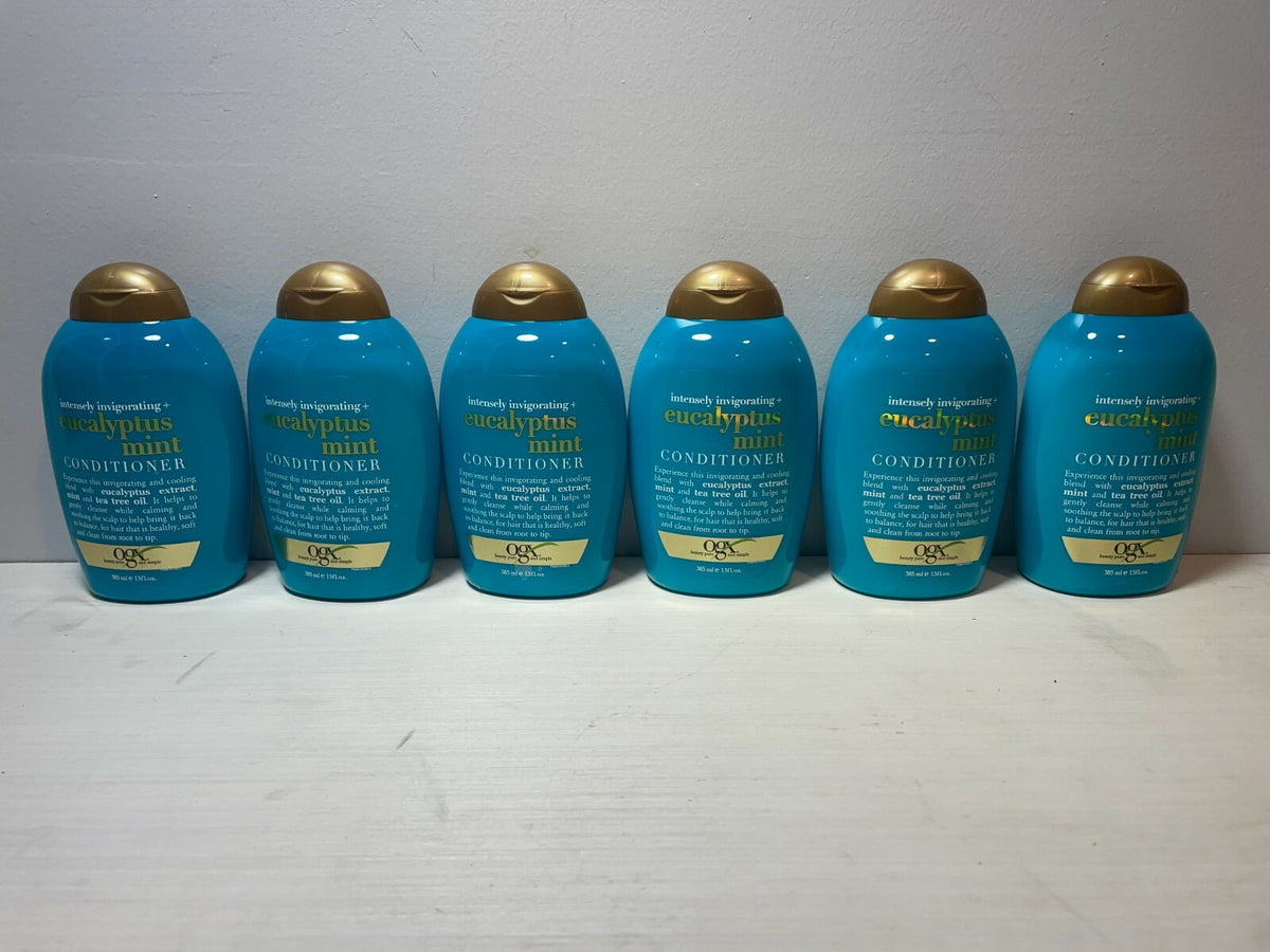 OGX Zero SLS Free Invigorating Eucalyptus Mint Conditioner 13 oz