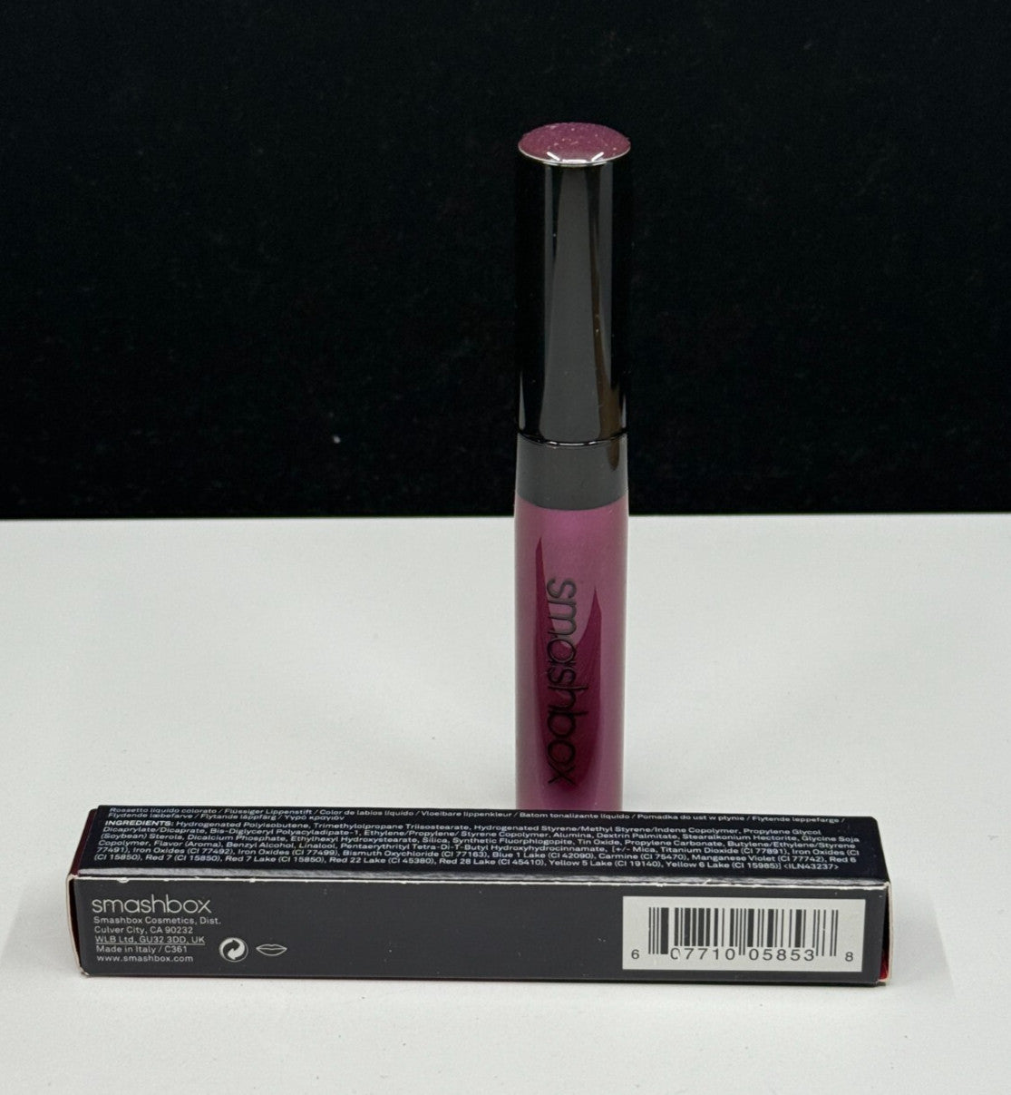 Liquid Lipstick - Smashbox Be Legendary Liquid Metal Foiled Brat 0.27 oz