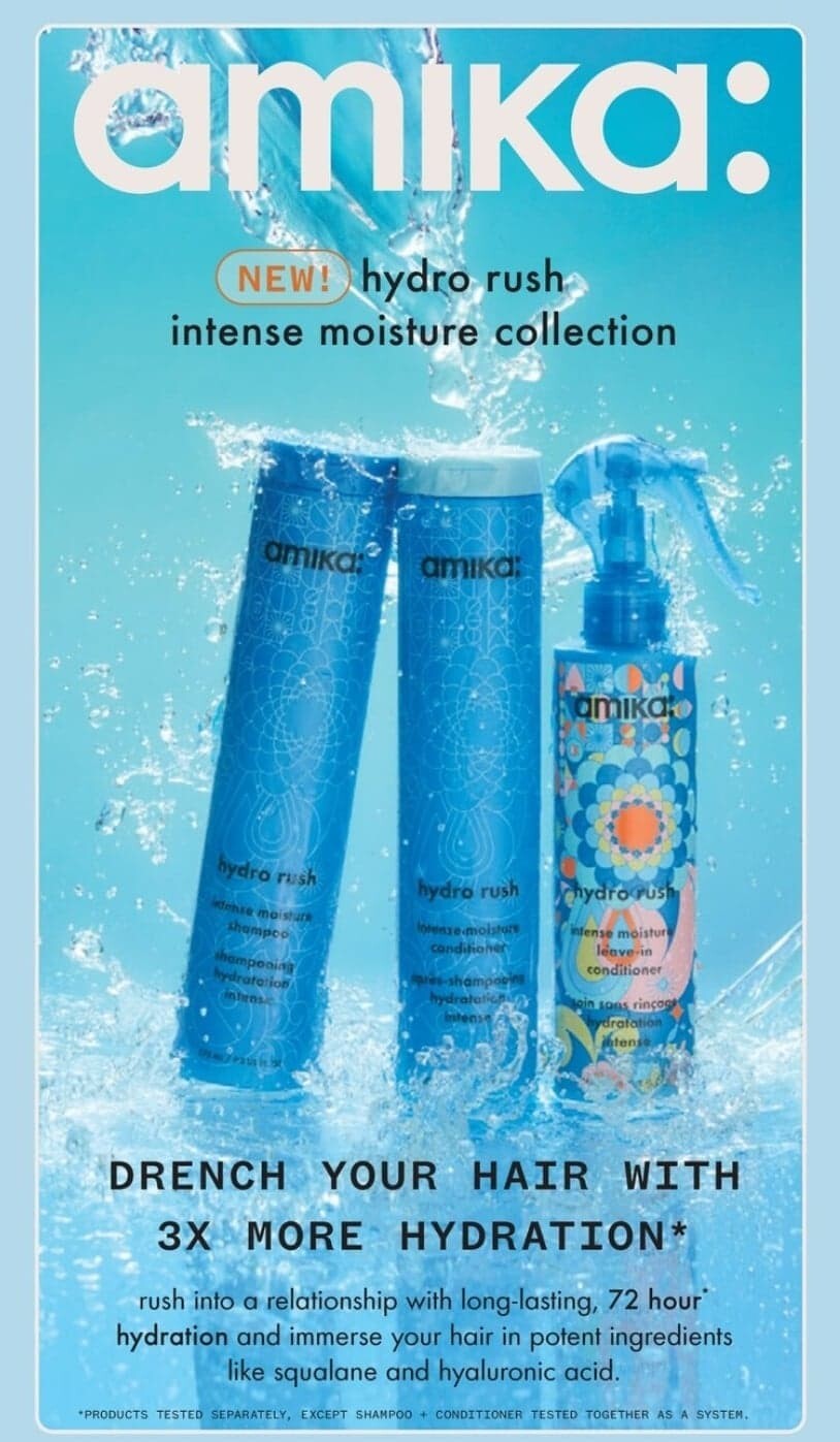 Hydro Rush Intense Moisture Shampoo Conditioner & Leave-In Spray Set
