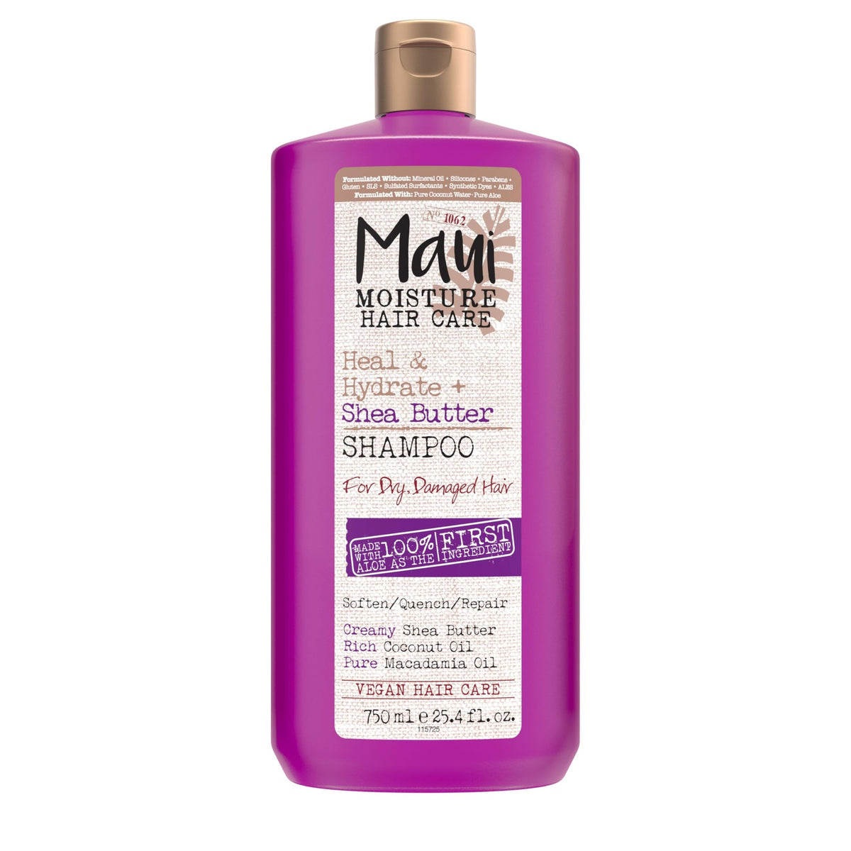 Hydrating Shea Butter Shampoo for Curly Hair - 25.4 Fl Oz