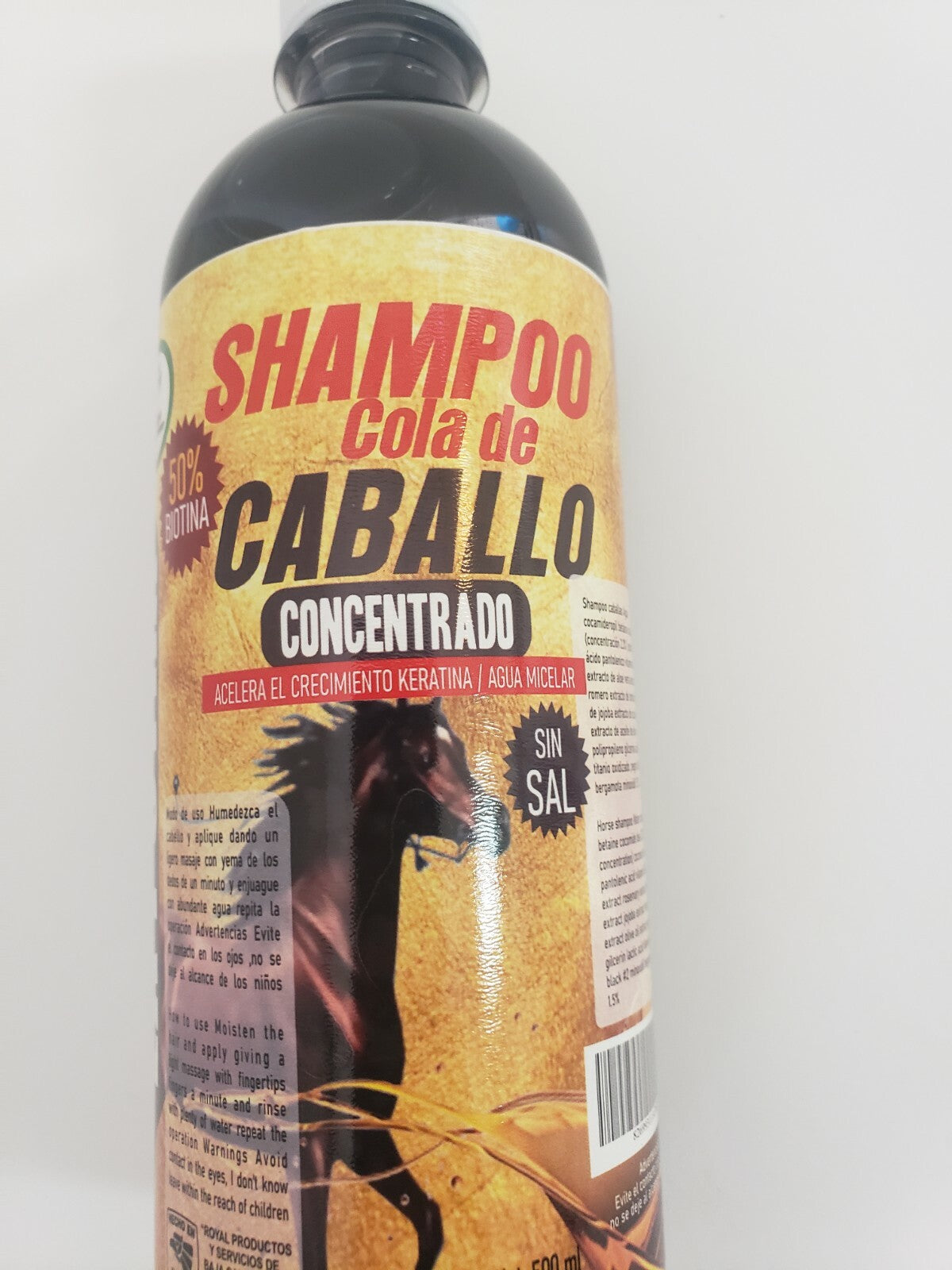 Horse Shampoo Concentrated Horse Grooming Shampoo 16oz for Hair Growth