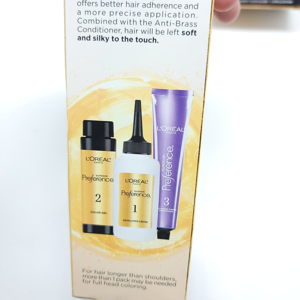 L'Oreal Paris Superior Preference Permanent Cool Blonde Hair Color 8UA - 2 Pack