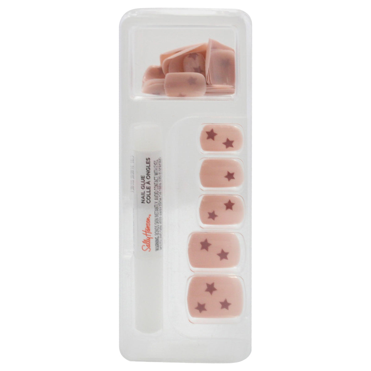Sally Hansen Square Nail Kit - 52 Piece Manicure Set with Nails & Tools