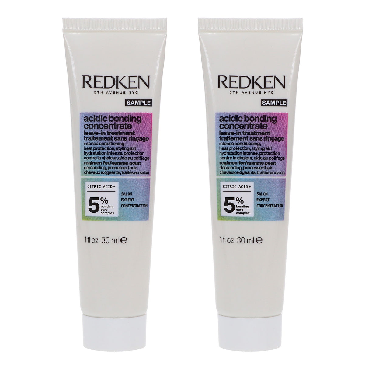 Redken Acidic Bonding Concentrate Leave-In Hair Treatment 2 Pack - Damaged & Processed Hair Repair