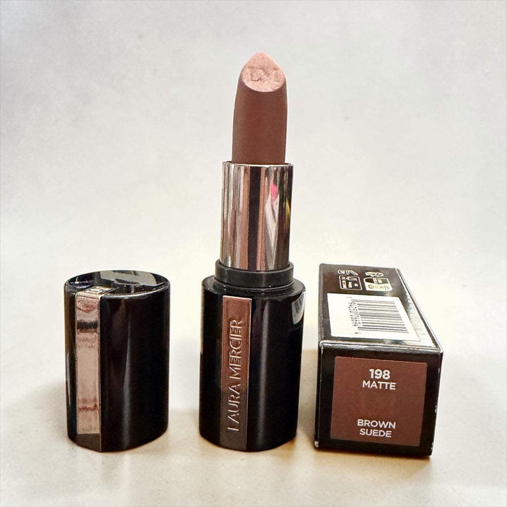 Matte Lipstick #198 Brown Suede - 0.13 oz Refillable Lip Color