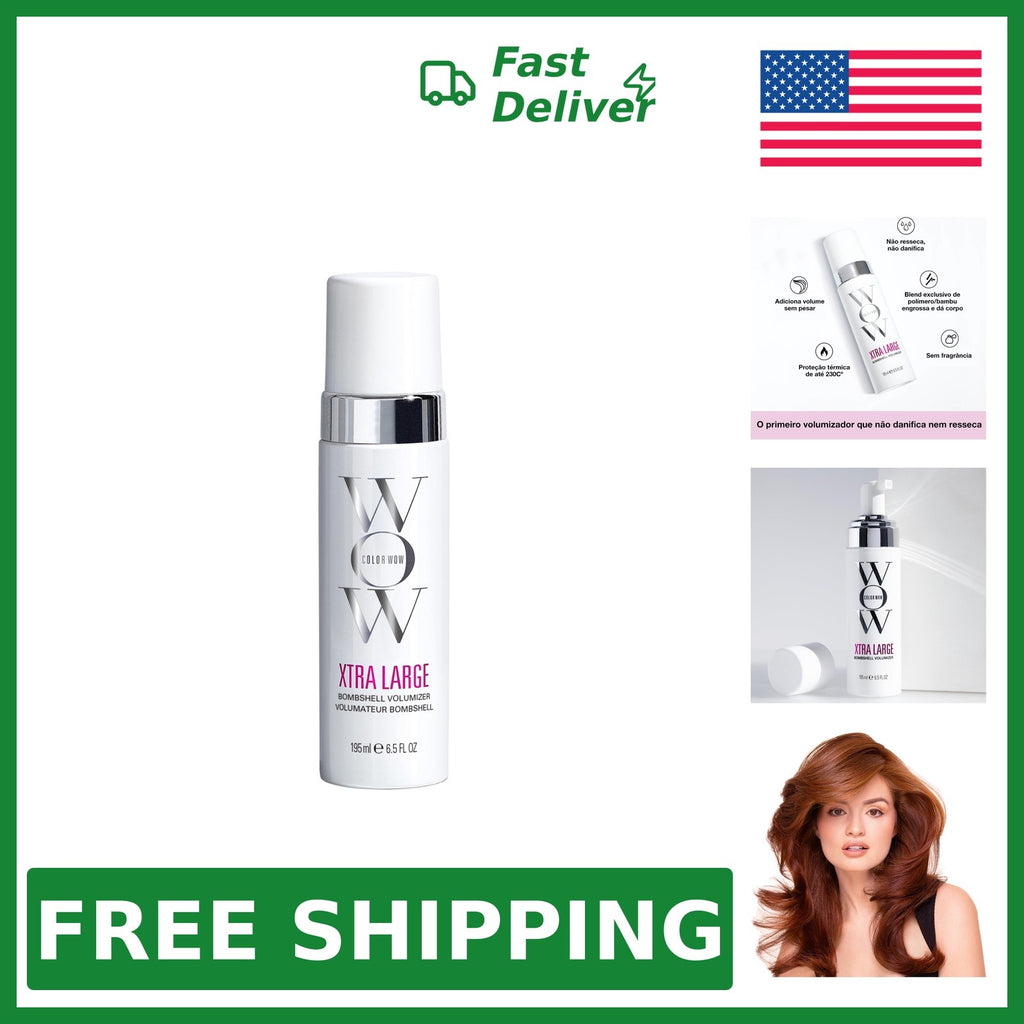 Volumizing Hair Foam - Large Volume & Healthy Hair - 6.5 oz
