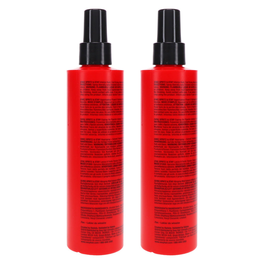 Hair Spray Duo - Strong Hold, Humidity-Resistant, Volume & Shine, 8.5 oz Each