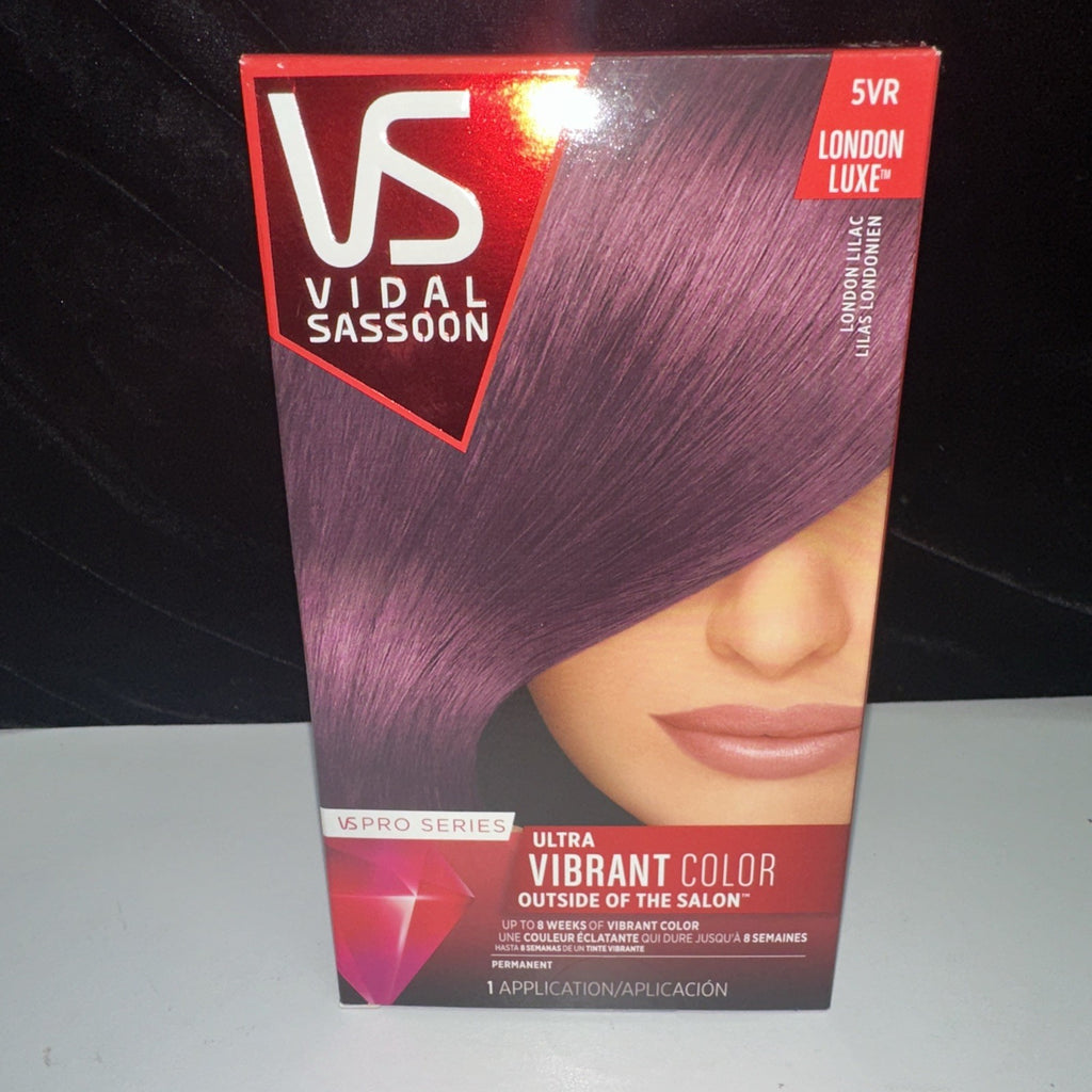 Vidal Sassoon 5VR London Lilac Permanent Hair Color Pack of 6 - Home Hair Dye