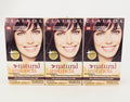 Ammonia-Free Hair Dye Set - Blackberry Burgundy Black - 3 Pack