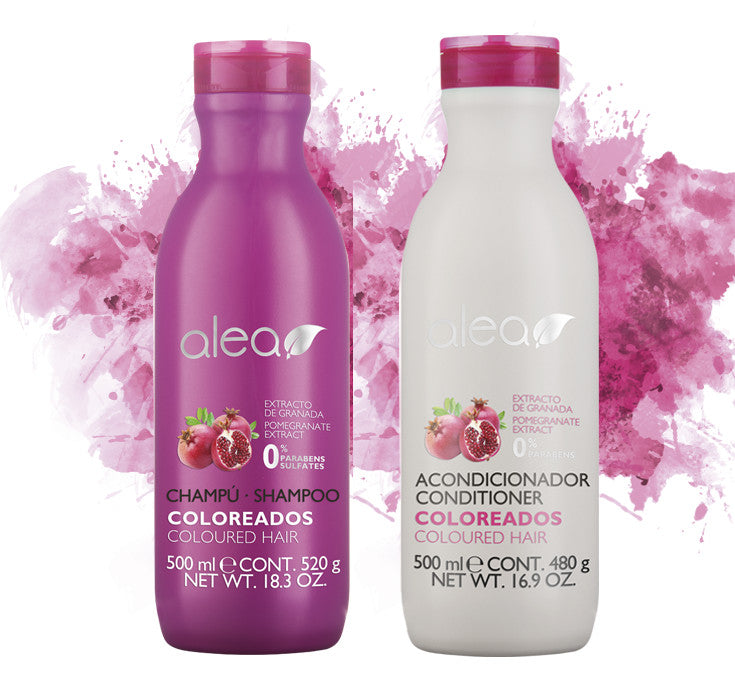 Color-Treated Hair Shampoo, Conditioner & Mask System with Pomegranate Extract