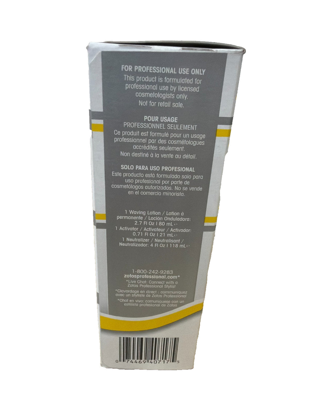 Zotos Acclaim Hair Perm Kit - 3-Pack Regular & Highlighted Curling Perms