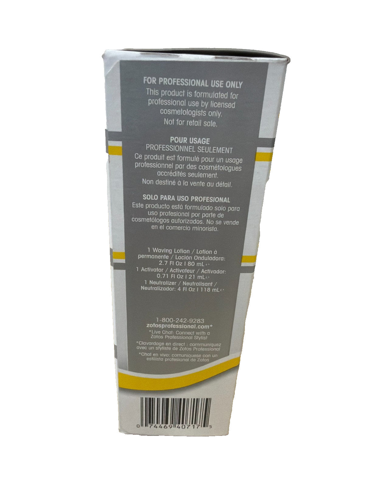Zotos Acclaim Hair Perm Kit - 3-Pack Regular & Highlighted Curling Perms