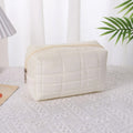 Large Capacity Pillow Shape Makeup Bag with Zipper Travel Organizer