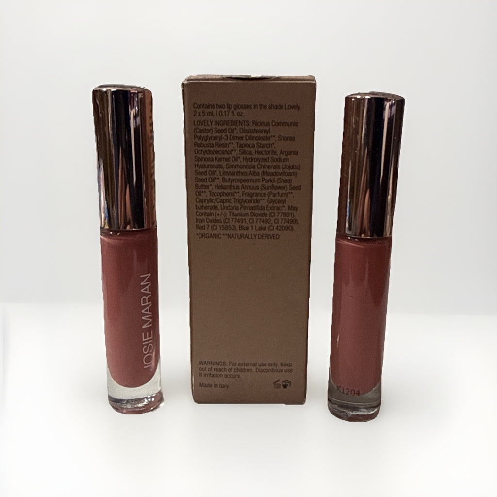 Lip Plumper Duo - Argan Hyaluronic Lip Booster 0.17 fl oz (Lovely) - Authentic