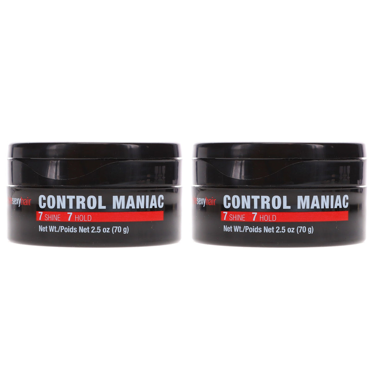 Hair Styling Wax Control Maniac 2.5 oz Pack of 2 for Hold & Shine