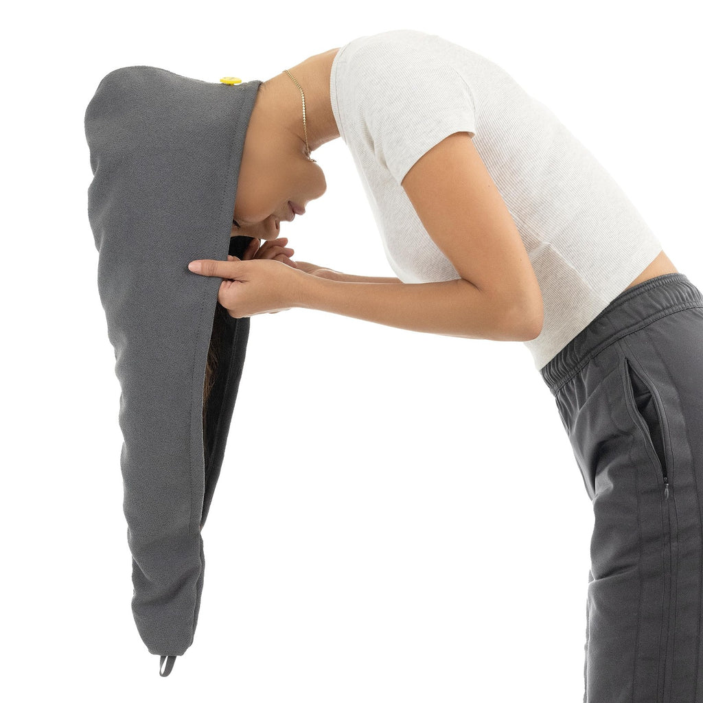 Microfiber Hair Wrap Towel for Fast Drying & Frizz Reduction - All Hair Types