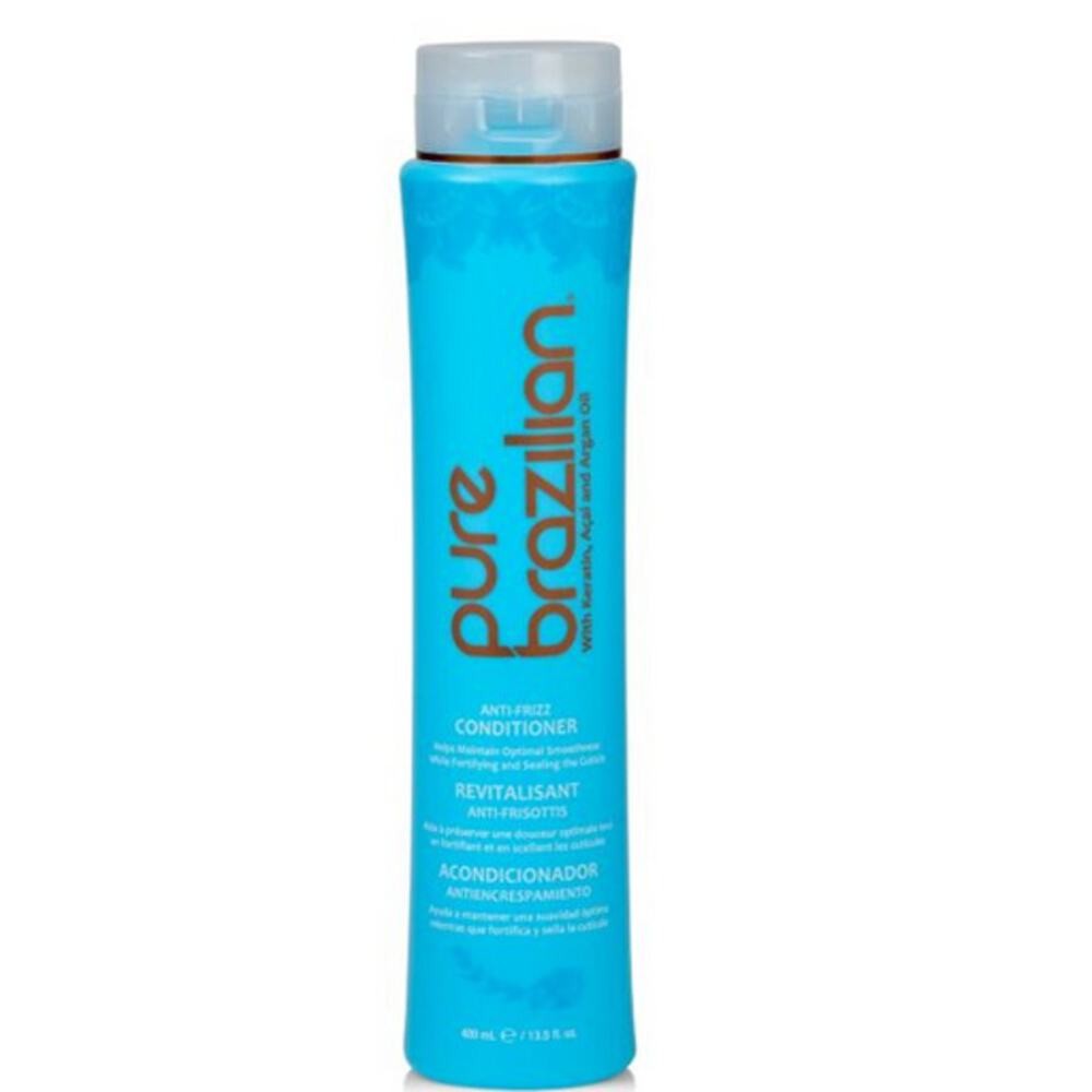 Pure Brazilian Anti-Frizz Shampoo & Conditioner Duo 13.5 oz Set
